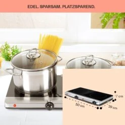 [Gebraucht] Cookbuddy Glaskeramik-Kochfeld -KLarstein Verkaufsgeschäft 10035704 de 0006 usp