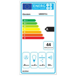[Wiederverpackt] Kronleuchter Smart Inselhaube -KLarstein Verkaufsgeschäft 10035711 energy label