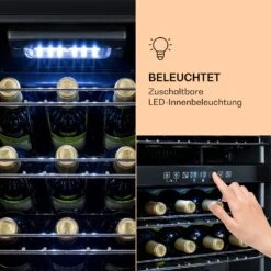 [Gebraucht] Klarstein Shiraz 29 Duo Weinkühlschrank 2 Zonen -KLarstein Verkaufsgeschäft 10035846 de 0005 logo