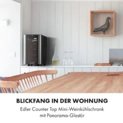 Reserva 8 Slim Uno Weinkühlschrank 12 Reserva 8 Slim Uno Weinkühlschrank -KLarstein Verkaufsgeschäft 10035861 de 0002 logo 2