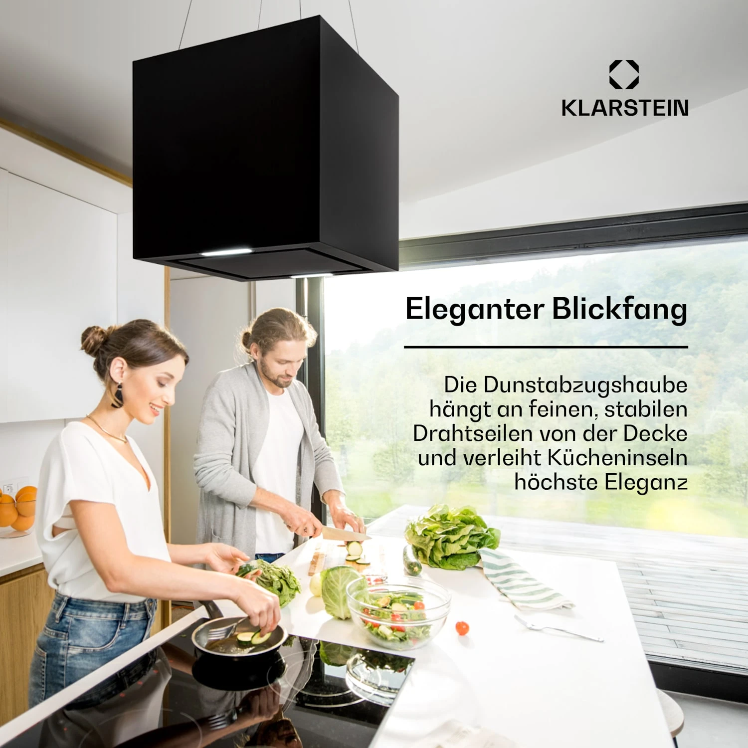 Kronleuchter Inselhaube 4 Kronleuchter Inselhaube – Bild 2