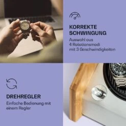 [Wiederverpackt] Garonne Uhrenbeweger 6 Uhren -KLarstein Verkaufsgeschäft 10036043 de 0003 logo