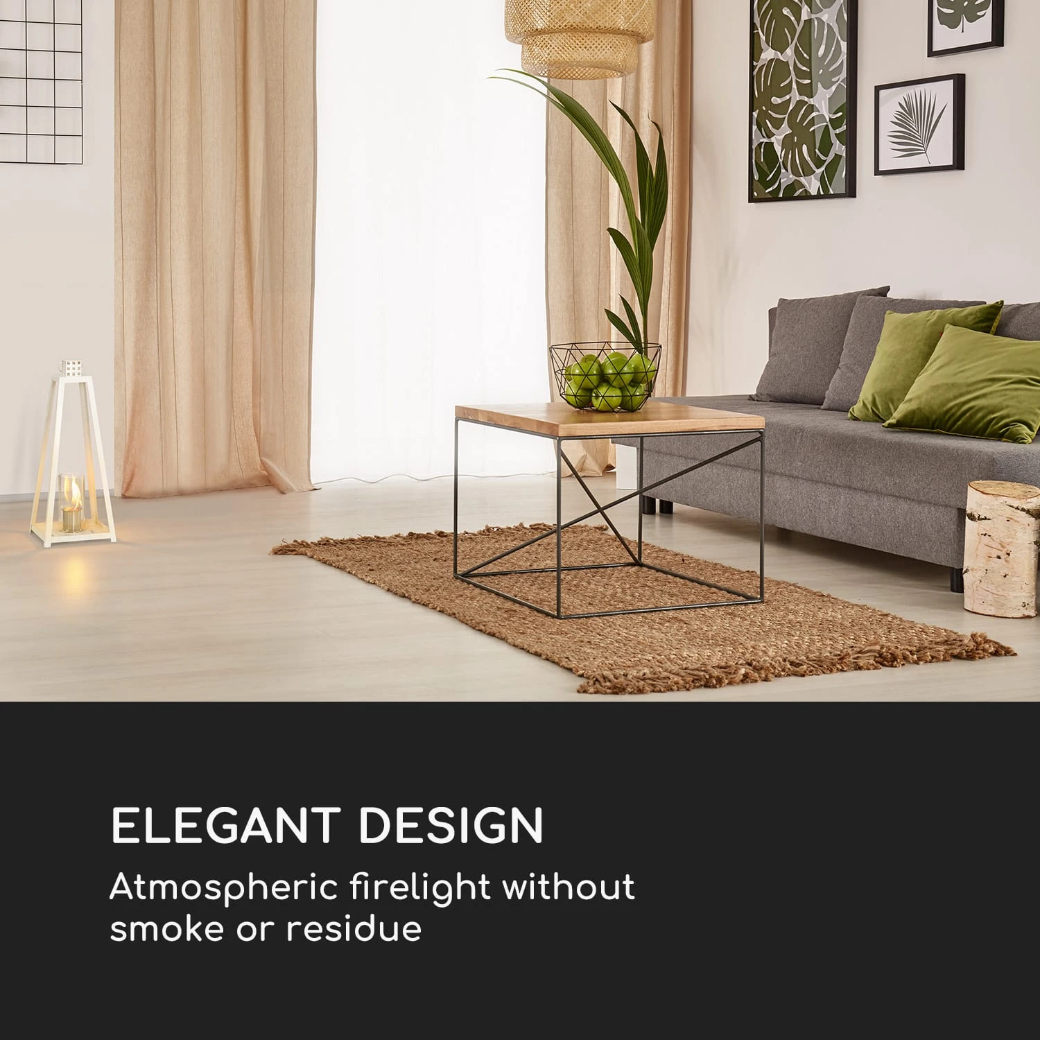 Fiamme Triangolo Ethanol-Laterne 5 Fiamme Triangolo Ethanol-Laterne – Bild 3