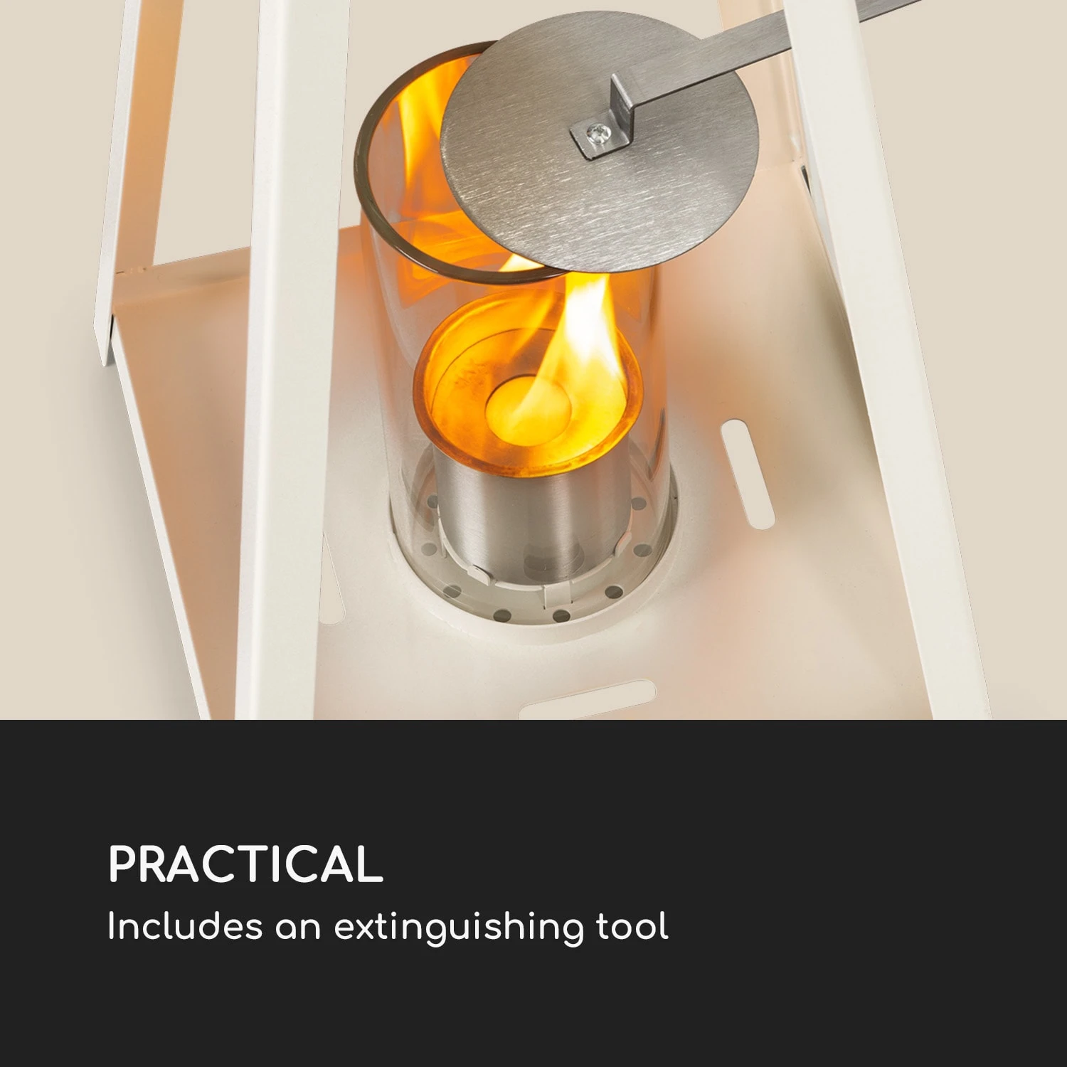 Fiamme Triangolo Ethanol-Laterne 9 Fiamme Triangolo Ethanol-Laterne – Bild 7