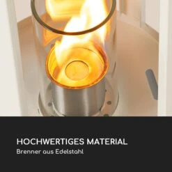 [Wiederverpackt] Fiamme Cilindro Ethanol-Laterne -KLarstein Verkaufsgeschäft 10036073 de 0005 logo