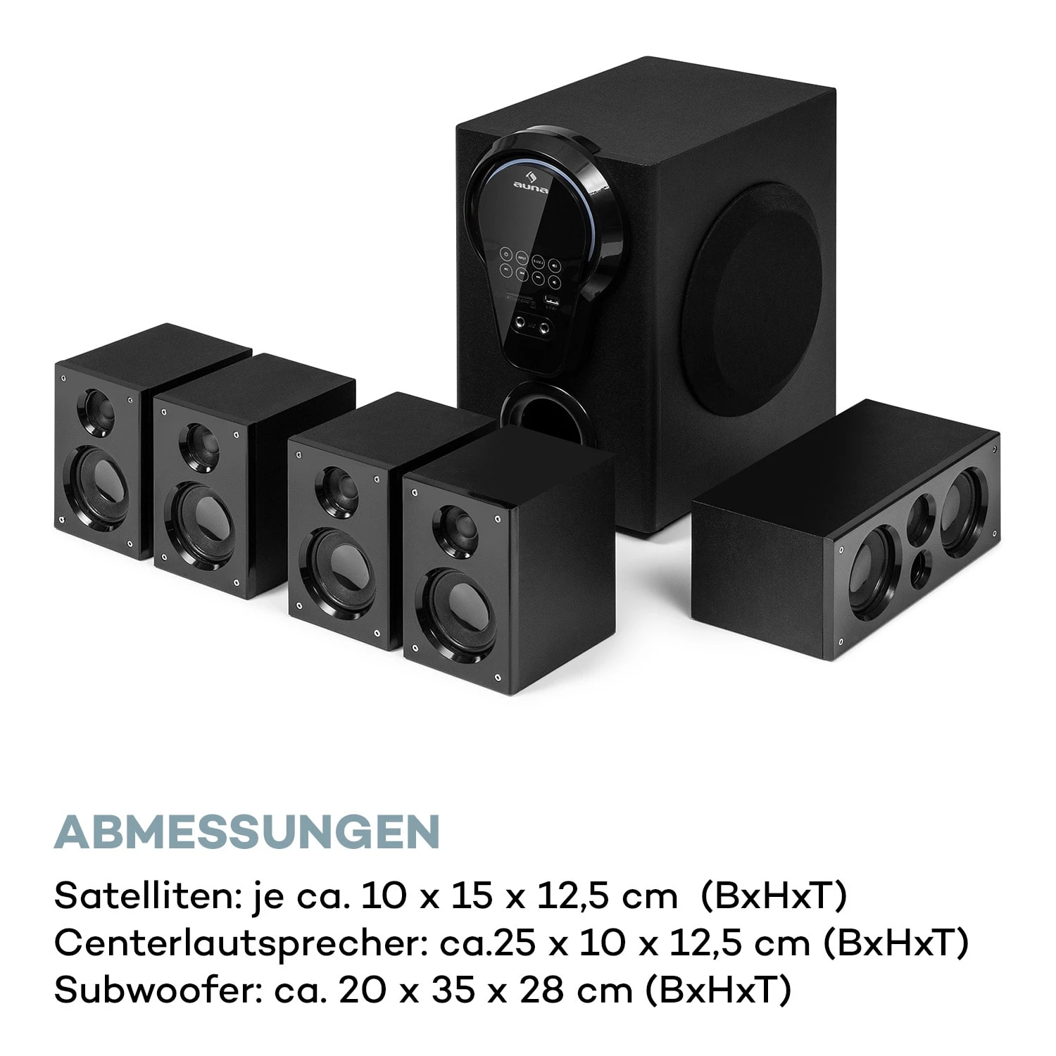 Areal 525 DG 5.1-Surround-System 10 Areal 525 DG 5.1-Surround-System – Bild 8