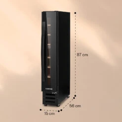 Vinovilla 7 Built-in Uno Onyx Einbau-Weinkühlschrank -KLarstein Verkaufsgeschäft 10036178 yy 0006 logo