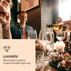 [Wiederverpackt] Vinovilla 7 Built-in Uno Quartz Einbau-Weinkühlschrank -KLarstein Verkaufsgeschäft 10036180 de 0002 logo