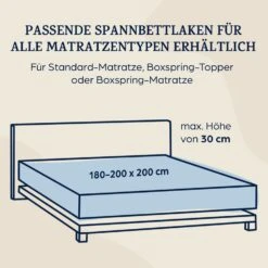 [Gebraucht] Soft Wonder-Edition Spannbettlaken -KLarstein Verkaufsgeschäft 10036198 de 0007 logo