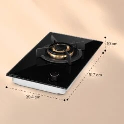 [Wiederverpackt] Goldflame Gaskochfeld -KLarstein Verkaufsgeschäft 10036336 yy 0006 logo