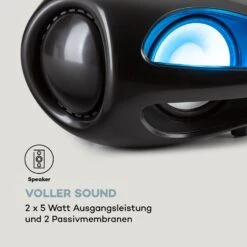 Spacewoofer DAB Boombox -KLarstein Verkaufsgeschäft 10036341 de 0006 logo 2