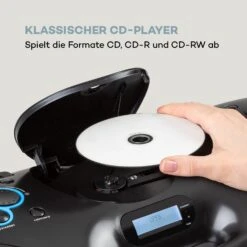 [Wiederverpackt] Spacewoofer DAB Boombox -KLarstein Verkaufsgeschäft 10036341 de 0008 logo