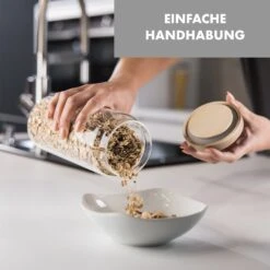 Glaswerk Lovage Vorratsgläser 0,75 1,1 1,5 L 13 Glaswerk Lovage Vorratsgläser 0,75 1,1 1,5 L -KLarstein Verkaufsgeschäft 10036372 de 0004 logo