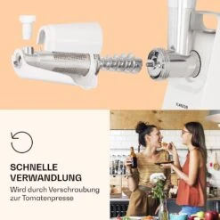 Mighty Mince Elektrischer Fleischwolf 15 Mighty Mince Elektrischer Fleischwolf -KLarstein Verkaufsgeschäft 10036478 de 0006 logo