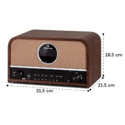 Auna Columbia DAB Radio 60 W CD-Player DAB+/UKW -KLarstein Verkaufsgeschäft 10037436 yy 0009 dimensions 1