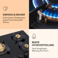 [Gebraucht] Goldflame 3 Gaskochfeld -KLarstein Verkaufsgeschäft 10037805 de 0005 logo
