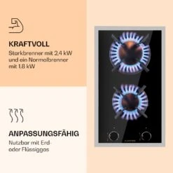 [Wiederverpackt] Goldflame Domino Prime Gaskochfeld -KLarstein Verkaufsgeschäft 10037806 de 0004 logo 1