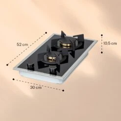 [Gebraucht] Goldflame Domino Prime Gaskochfeld -KLarstein Verkaufsgeschäft 10037806 yy 0007 logo