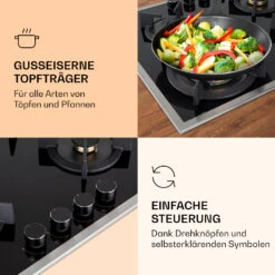 [Gebraucht] Goldflame Domino 4 Prime Gaskochfeld -KLarstein Verkaufsgeschäft 10037807 de 0003 logo 1