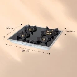 [Wiederverpackt] Goldflame Domino 4 Prime Gaskochfeld -KLarstein Verkaufsgeschäft 10037807 yy 0007 logo