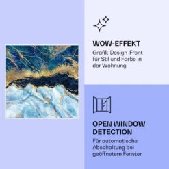 [Wiederverpackt] Wonderwall Air Art Smart Infrarotheizung Mit Bild Blauer Marmor -KLarstein Verkaufsgeschäft 10037828 de 0006 logo 1