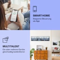 [Gebraucht] Wonderwall Air Art Smart Infrarotheizung Mit Bild Blaue Linie -KLarstein Verkaufsgeschäft 10037847 de 0002 logo