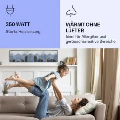 [Gebraucht] Wonderwall Air Art Smart Infrarotheizung Mit Bild Blaue Linie -KLarstein Verkaufsgeschäft 10037847 de 0005 logo