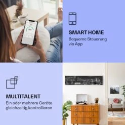 [Gebraucht] Wonderwall Air Art Smart Infrarotheizung Mit Bild Brücke -KLarstein Verkaufsgeschäft 10037854 de 0002 logo