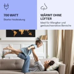 [Gebraucht] Wonderwall Air Art Smart Infrarotheizung Mit Bild Goldene Karte -KLarstein Verkaufsgeschäft 10037874 de 0005 logo