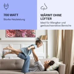 [Wiederverpackt] Wonderwall Air Art Smart Infrarotheizung Mit Bild Blume -KLarstein Verkaufsgeschäft 10037913 de 0005 logo