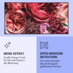 [Wiederverpackt] Wonderwall Air Art Smart Infrarotheizung Mit Bild Blume -KLarstein Verkaufsgeschäft 10037913 de 0006 logo