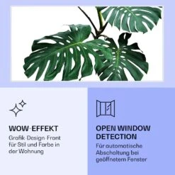 [Wiederverpackt] Wonderwall Air Art Smart Infrarotheizung Mit Bild Grünes Blatt -KLarstein Verkaufsgeschäft 10037916 de 0006 logo