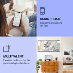 [Wiederverpackt] Wonderwall Air Art Smart Infrarotheizung Mit Bild Blatt -KLarstein Verkaufsgeschäft 10037917 de 0002 logo