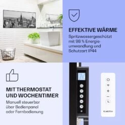 [Wiederverpackt] Wonderwall Air Art Smart Infrarotheizung Mit Bild New York City -KLarstein Verkaufsgeschäft 10037927 de 0004 logo