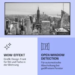 [Wiederverpackt] Wonderwall Air Art Smart Infrarotheizung Mit Bild New York City -KLarstein Verkaufsgeschäft 10037927 de 0006 logo