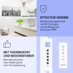 [Gebraucht] Wonderwall Air Art Smart Infrarotheizung Mit Bild New York City -KLarstein Verkaufsgeschäft 10037928 de 0004 logo