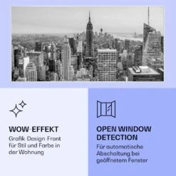 [Gebraucht] Wonderwall Air Art Smart Infrarotheizung Mit Bild New York City -KLarstein Verkaufsgeschäft 10037928 de 0006 logo