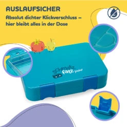 [Gebraucht] Schmatzfatz Junior Lunchbox Mit Fächern -KLarstein Verkaufsgeschäft 10037944 de 0003 usp