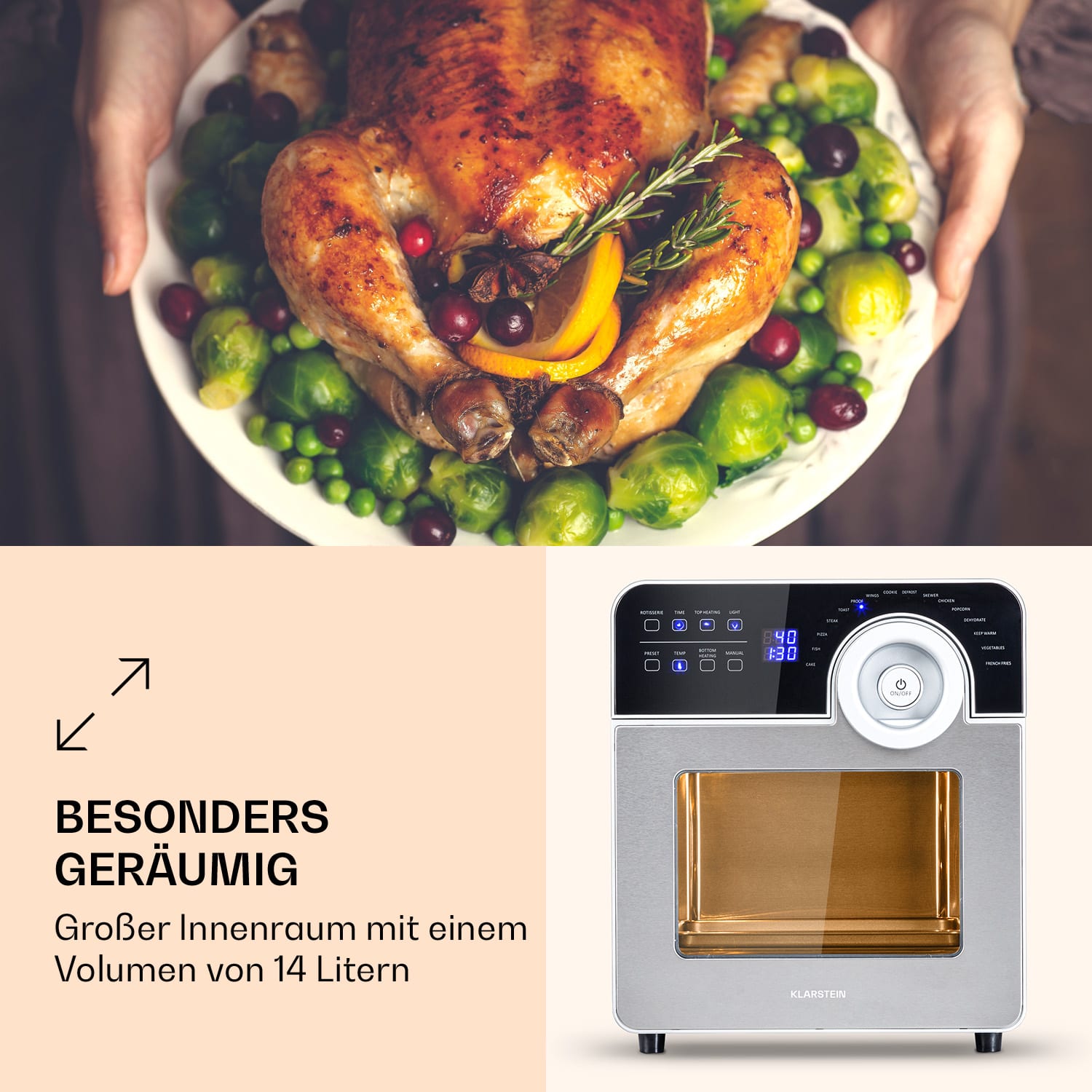 Titelseite 25 Titelseite -KLarstein Verkaufsgeschäft 10037975 de 0002 logo 1 1