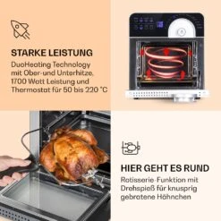 [Wiederverpackt] AeroVital Cube Chef Heißluftfritteuse -KLarstein Verkaufsgeschäft 10037975 de 0003 logo