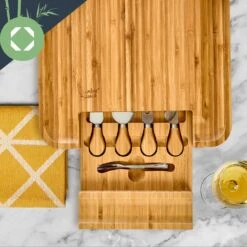 [Gebraucht] XXL-Käsebrett Mit Besteckschublade -KLarstein Verkaufsgeschäft 10038083 yy 0004 logo