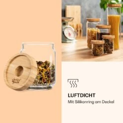 [Wiederverpackt] Stapelglas Mit Bambusdeckel 200 Ml -KLarstein Verkaufsgeschäft 10038249 de 0005 logo