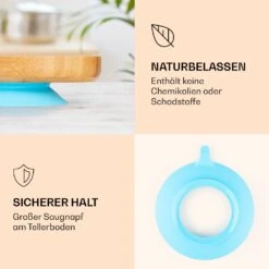 [Wiederverpackt] Kindergeschirr Bambusteller -KLarstein Verkaufsgeschäft 10038284 de 0003 logo