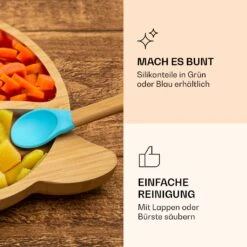 [Wiederverpackt] Kindergeschirr Bambusteller -KLarstein Verkaufsgeschäft 10038284 de 0005 logo