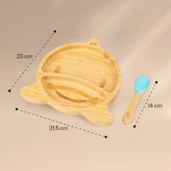 [Wiederverpackt] Kindergeschirr Bambusteller -KLarstein Verkaufsgeschäft 10038284 yy 0006 logo