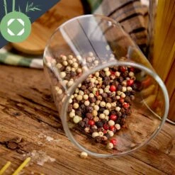 Runde Gläser Bambusdeckel -KLarstein Verkaufsgeschäft 10038299 yy 0004 logo