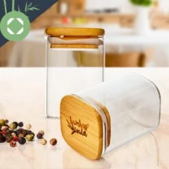 Eckige Gläser Bambusdeckel 13 Eckige Gläser Bambusdeckel -KLarstein Verkaufsgeschäft 10038300 yy 0004 logo
