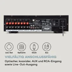 AMP-4000 DAB Hifi-Stereo-Verstärker -KLarstein Verkaufsgeschäft 10038330 de 0006 logo 2