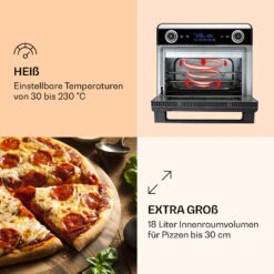 [Gebraucht] AeroVital Jumbo 3-in-1 Heißluftfritteuse -KLarstein Verkaufsgeschäft 10038338 de 0004 logo