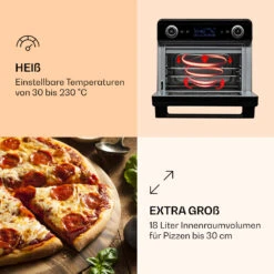 [Wiederverpackt] AeroVital Jumbo 3-in-1 Heißluftfritteuse -KLarstein Verkaufsgeschäft 10038339 de 0004 logo